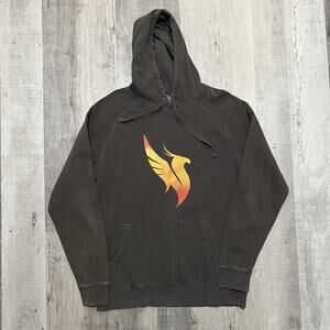 Illenium EDM Hoodie 2021 Tour Red Rocks Colorado Merch Grey Concert Unisex M